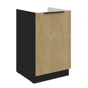 Zabudowa zlewu Cremona czarny 50 ZL 1F BB