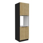 Zabudowa piekarnika Cremona czarny 60 DP-210 2F