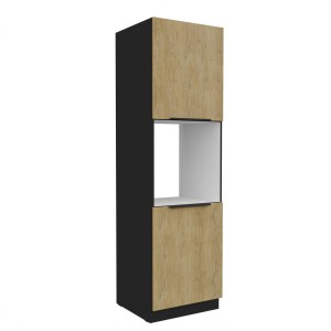Zabudowa piekarnika Cremona czarny 60 DP-210 2F