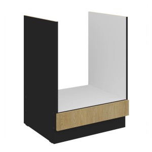 Zabudowa piekarnika Cremona czarny 60 D GAZ BB 