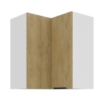 Szafka górna narożna Cremona biały 60x60 GN-72 2F (90°)