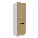 Zabudowa lodówki Cremona biały 60 LO-210 2F