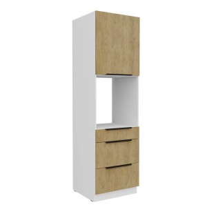 Zabudowa piekarnika Cremona biały 60 DPS-210 3S 1F