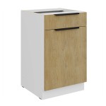 Szafka dolna Cremona biały 50 D 1F 1S BB