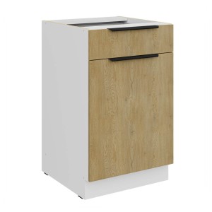 Szafka dolna Cremona biały 50 D 1F 1S BB