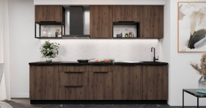 Zestaw mebli kuchennych Monza 280cm z blatem