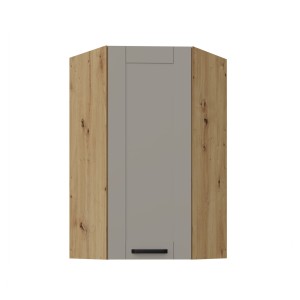 Szafka narożna Luna Clay grey/artisan 60x60 GN-108 (45°) 1F