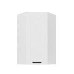  Szafka wisząca narożna Luna biały/biały 60x60 GN-108 (45°) 1F 
