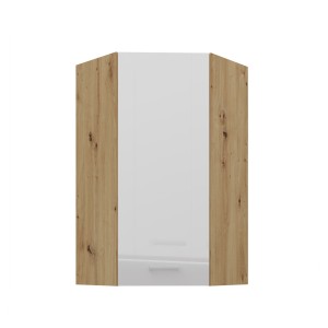 Szafka górna narożna Artisan biały połysk 60x60 GN-108 (45°) 1F