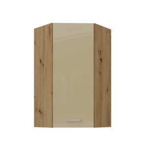 Szafka narożna Artisan Cappucino połysk 60x60 GN-108 (45°) 1F