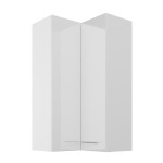 Szafka wisząca narożna Lara biały połysk 60x60 GN-108 (90°) 2F