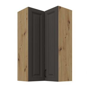 Szafka narożna Stilo Grafit/artisan 60x60 GN-108 (90°) 2F