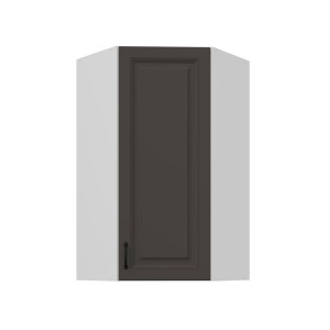Szafka narożna Stilo Grafit/biały 60x60 GN-108 (45°) 1F
