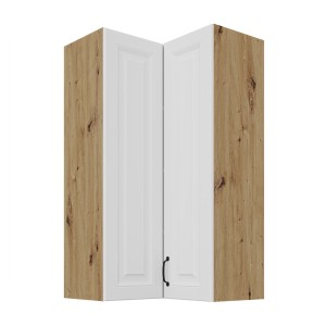 Szafka wisząca narożna Stilo biały/artisan 60x60 GN-108 (90°) 2F