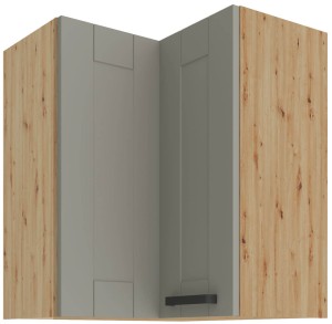 Szafka narożna Luna Clay grey/artisan 60x60 GN-72 (90°) 2F