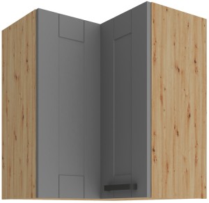 Szafka górna narożna Luna Dust grey/artisan 60x60 GN-72 (90°) 2F