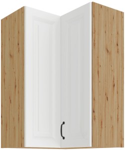 Szafka wisząca narożna Stilo biały/artisan 60x60 GN-90 (90°) 2F