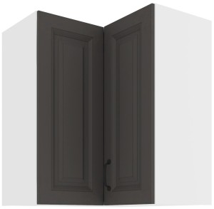 Szafka narożna Stilo Grafit/biały 60x60 GN-72 (90°) 2F