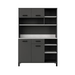 Bufet 120 cm Linda antracyt