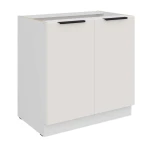Szafka dolna Aria biały/biały 80 D 2F BB