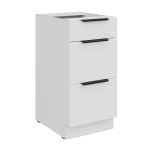 Szafka dolna Aria biały/biały 40 D 3S BB