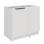 Szafka dolna narożna Aria biały/biały 105 ND 1F BB