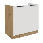 Zabudowa zlewu Aria biały/artisan 80 ZL 2F BB