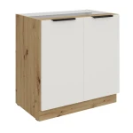 Szafka dolna Aria biały/artisan 80 D 2F BB