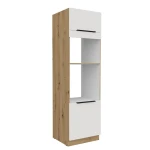 Zabudowa piekarnika i mikrofali Aria biały/artisan 60 DPM-210 2F