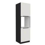 Zabudowa piekarnika Aria biały/czarny 60 DP-210 2F