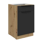 Szafka dolna Aria czarny/artisan 50 D 1F 1S BB