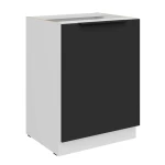 Szafka dolna Aria czarny/biały 60 D 1F BB