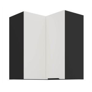 Szafka górna Aria biały/czarny 60x60 GN-72 2F (90°)