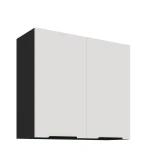 Szafka górna Aria biały/czarny 80 G-72 2F