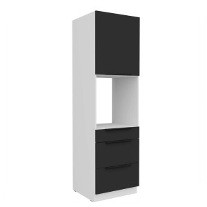 Zabudowa piekarnika Aria czarny/biały 60 DPS-210 3S 1F