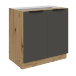 Szafka dolna Aria grafit/artisan 80 D 2F BB