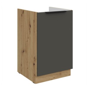 Zabudowa zlewu Aria grafit/artisan 50 ZL 1F BB