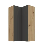 Szafka górna Aria grafit/artisan 60x60 GN-108 2F (90°)