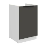 Zabudowa zlewu Aria grafit/biały 50 ZL 1F BB