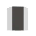 Szafka górna Aria grafit/biały 60x60 GN-90 1F (45°)