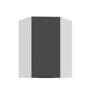 Szafka górna Aria grafit/biały 60x60 GN-90 1F (45°)