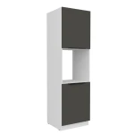 Zabudowa piekarnika Aria grafit/biały 60 DP-210 2F