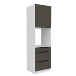 Zabudowa piekarnika Aria grafit/biały 60 DPS-210 3S 1F