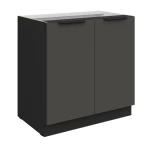 Szafka dolna Aria grafit/czarny 80 D 2F BB