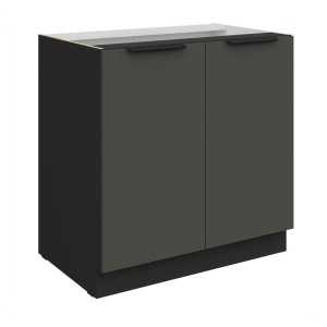 Szafka dolna Aria grafit/czarny 80 D 2F BB