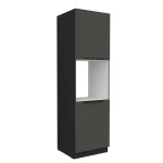 Zabudowa piekarnika Aria grafit/czarny 60 DP-210 2F