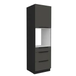 Zabudowa piekarnika Aria grafit/czarny 60 DPS-210 3S 1F