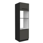 Zabudowa piekarnika i mikrofali Aria grafit/czarny 60 DPM-210 2F