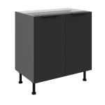 Szafka dolna Aria czarny/antracyt 80 D 2F BB