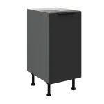 Szafka dolna Aria czarny/antracyt 40 D 1F BB